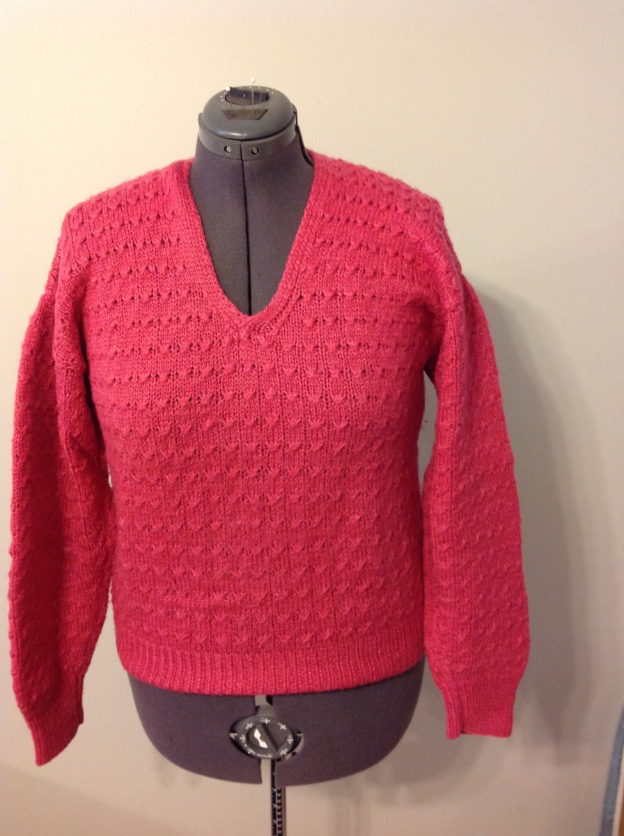 My first knit pullover.